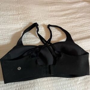 Black lululemon sports bra - used with some pilling but still a lot of life left